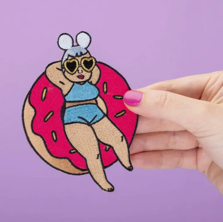 Donut babe patch